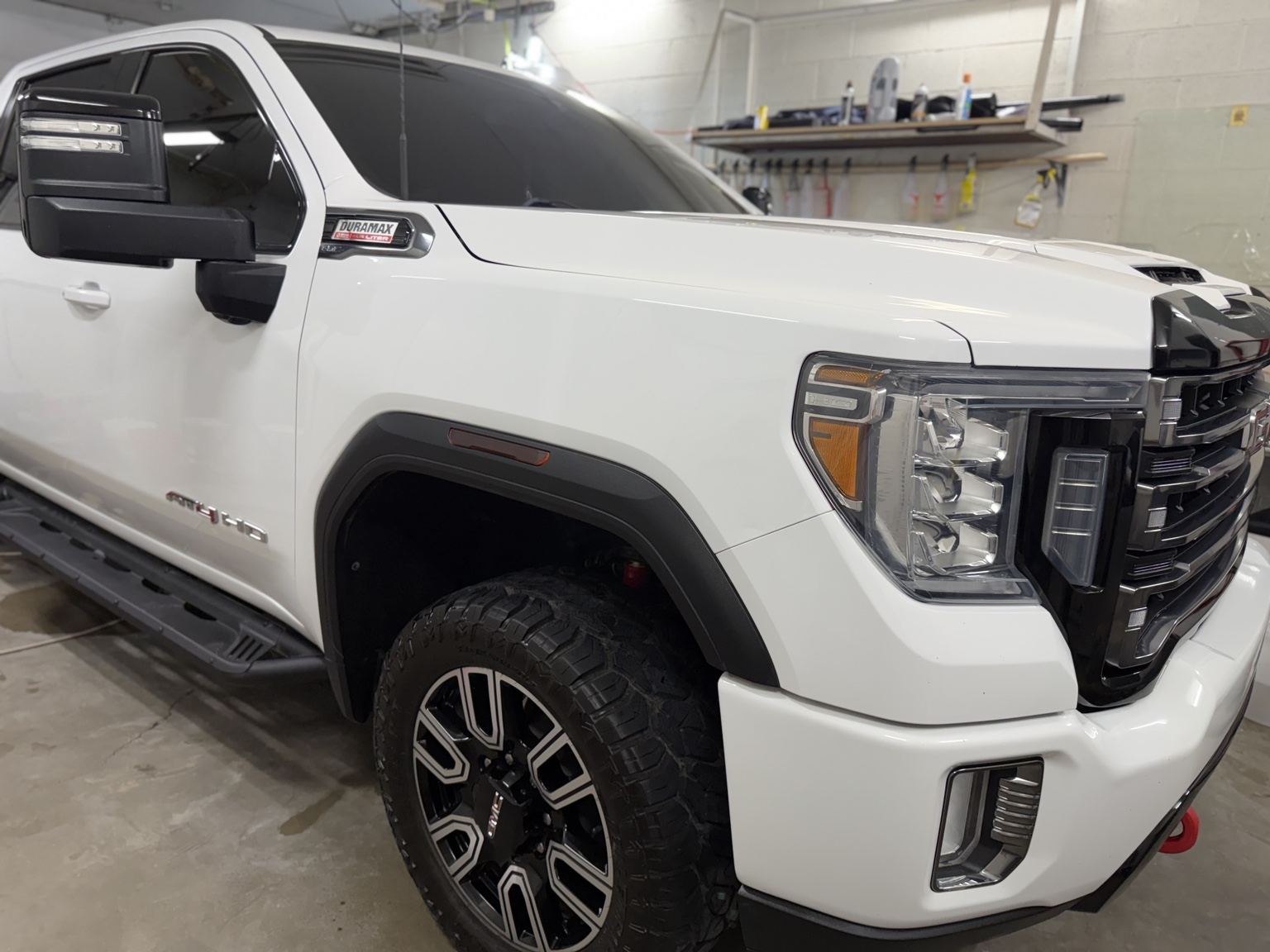 GMC truck detailing project in Carlsbad NM