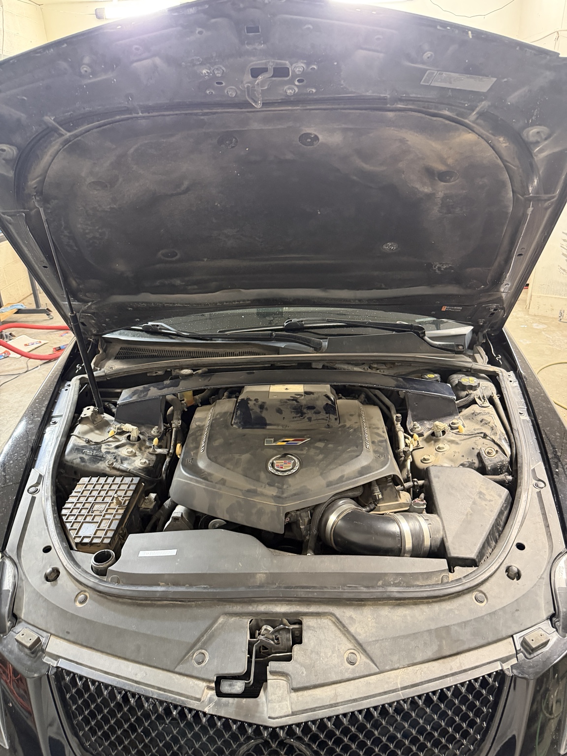 Cadillac automotive detailing project in Carlsbad NM