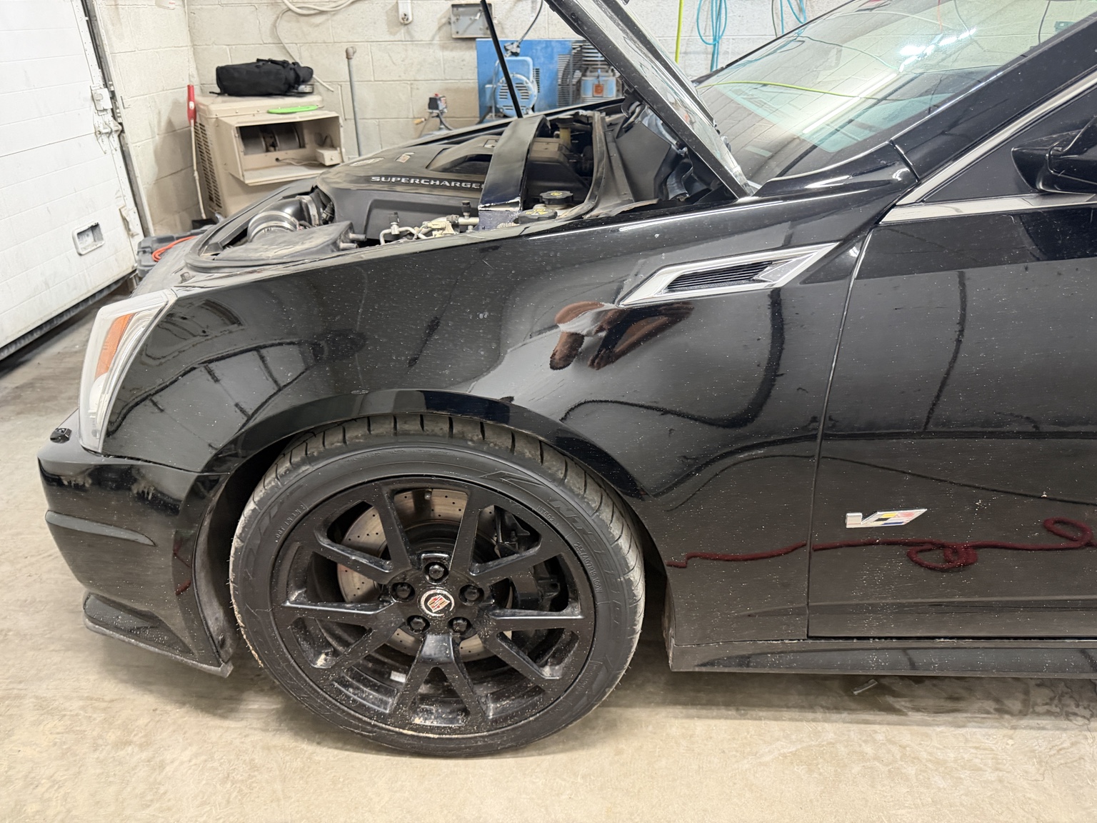Cadillac automotive detailing project in Carlsbad NM