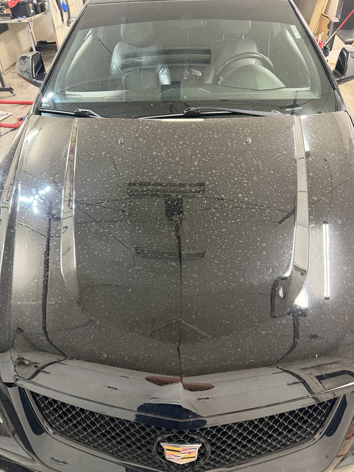 Cadillac automotive detailing project in Carlsbad NM
