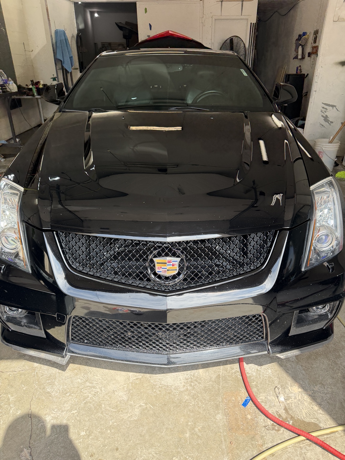Cadillac automotive detailing project in Carlsbad NM