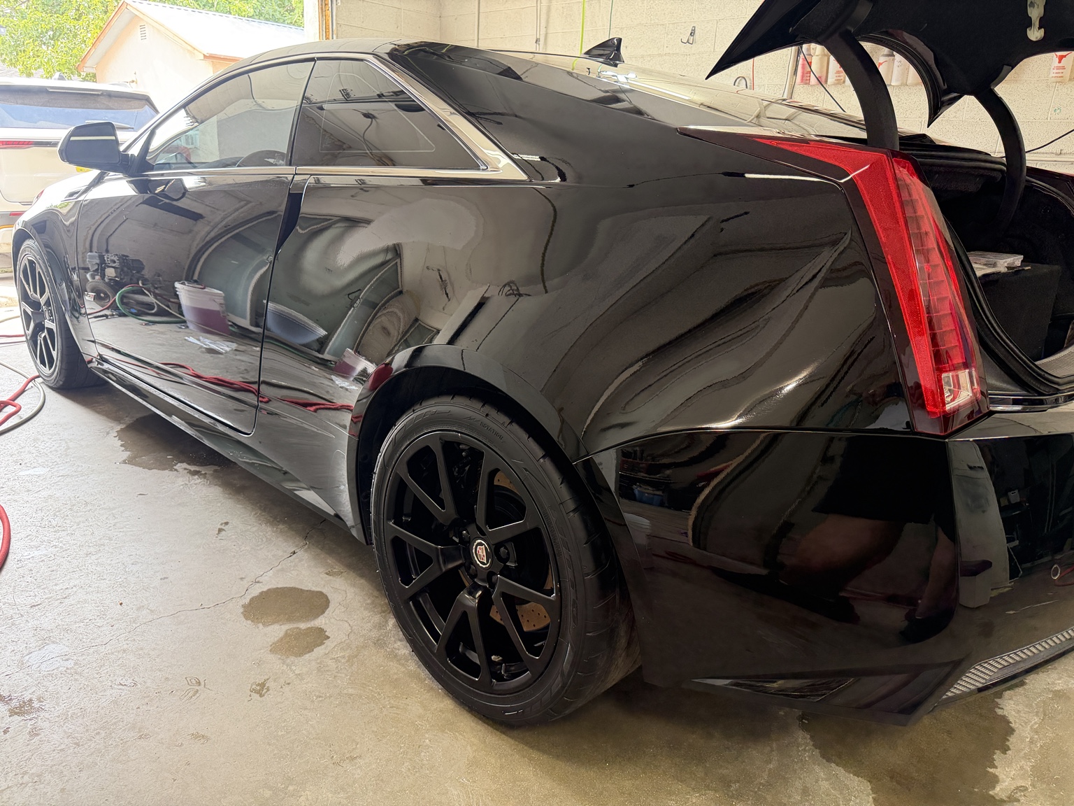 Cadillac automotive detailing project in Carlsbad NM